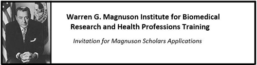 Magnuson Scholars Application banner